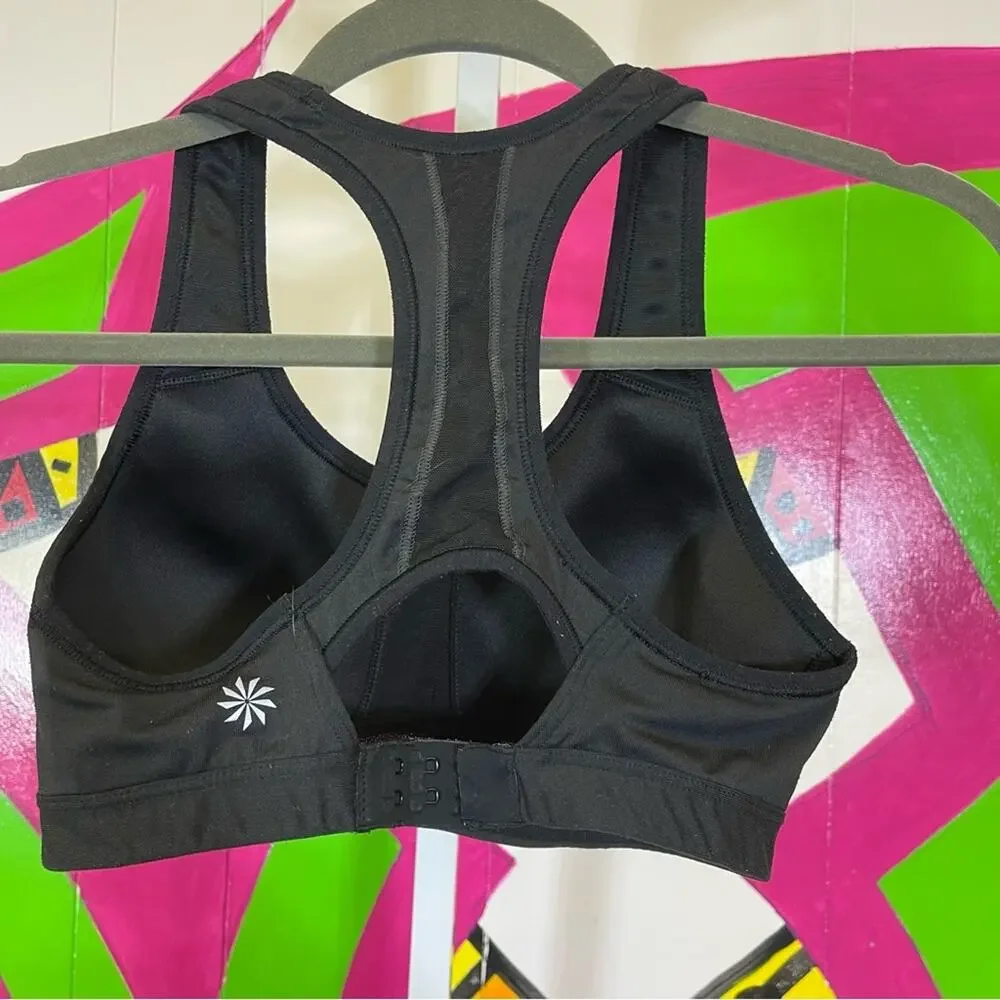 Athleta Sports Bra. Size 34B. Mesh Details. Adjustable Band. Good used condition - Picture 3 of 5